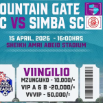 Viingilio Mechi ya Fountain Gate vs Simba 15 04 2026