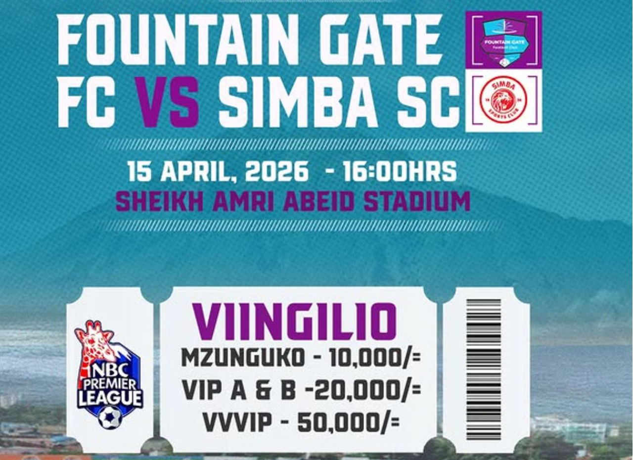 Fountain Gate vs Simba Leo 15/04/2026 Saa Ngapi?