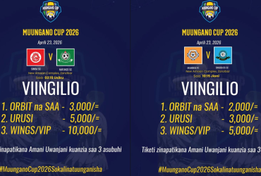 ratiba ya muungano leo