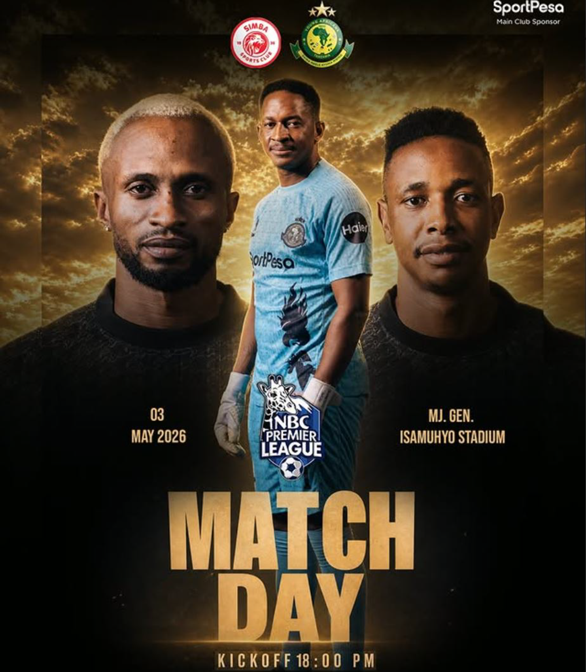 Kikosi cha Yanga Vs Simba Leo 03 May 2026