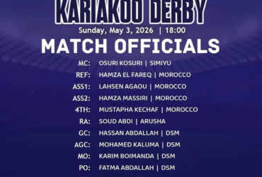 Marefa Watakaochezesha Simba vs Yanga Leo 03 05 2026