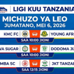 Ratiba ya Ligi Kuu Ya NBC Leo 06 05 2026