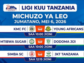 Ratiba ya Ligi Kuu Ya NBC Leo 06 05 2026