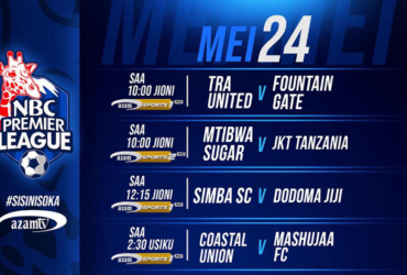 Ratiba ya ligi kuu ya nbc leo 24 05 2026