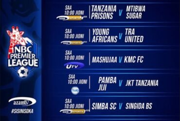 Ratiba ya Ligi Kuu NBC Leo Juni 27 2026