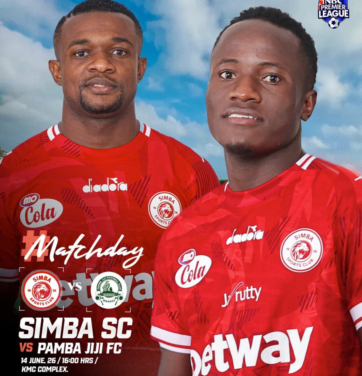 Simba SC vs Pamba Jiji Leo June 14 2026 Saa Ngapi?