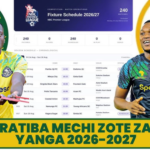 Ratiba Yanga Ligi Kuu ya NBC 2026 2027