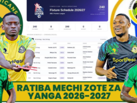 Ratiba Yanga Ligi Kuu ya NBC 2026 2027