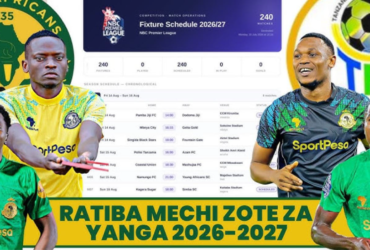 Ratiba Yanga Ligi Kuu ya NBC 2026 2027