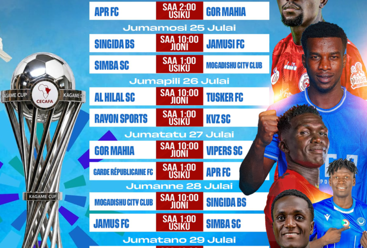 Ratiba ya CECAFA KAGAME