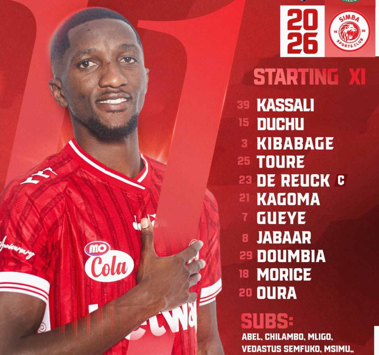 Kikosi cha Simba Sc 2026/2027