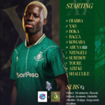 Kikosi kazi dhidi ya Fountain Gate FC