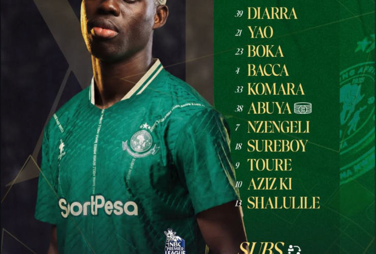 Kikosi kazi dhidi ya Fountain Gate FC