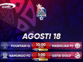 Ratiba ya Mechi za Ligi Kuu ya NBC Leo Agosti 18 2026