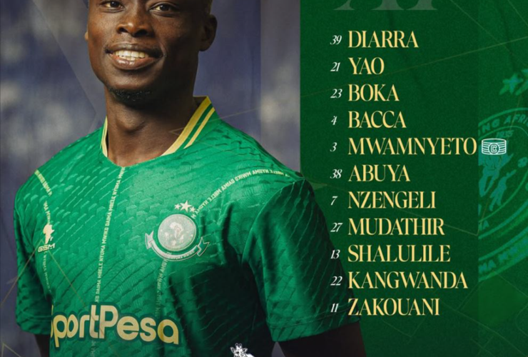 kikosi cha yanga leo